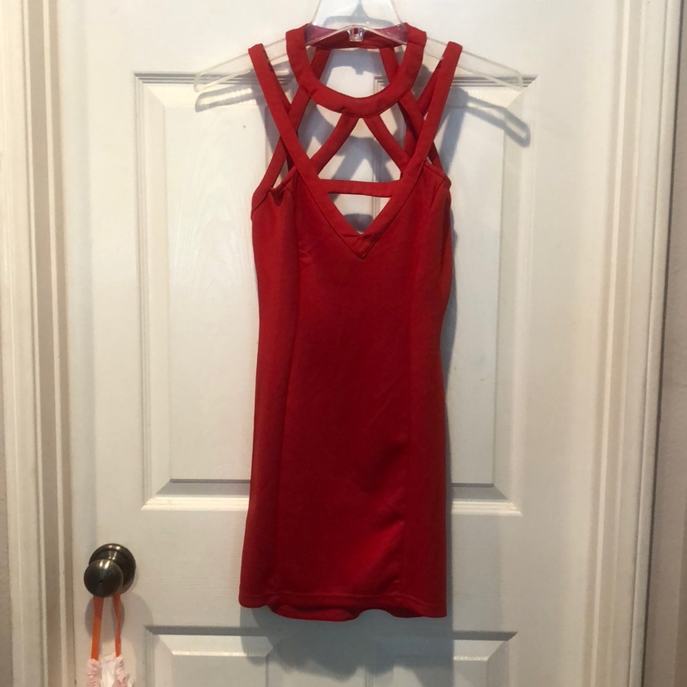 Red dress